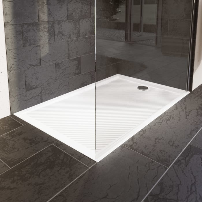 HÜPPE Purano 4-Eck Duschwanne 120 x 90 cm