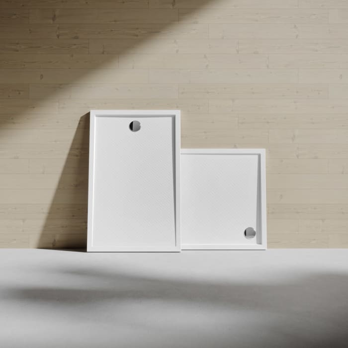 HÜPPE Purano 4-Eck Duschwanne 80 x 80 cm