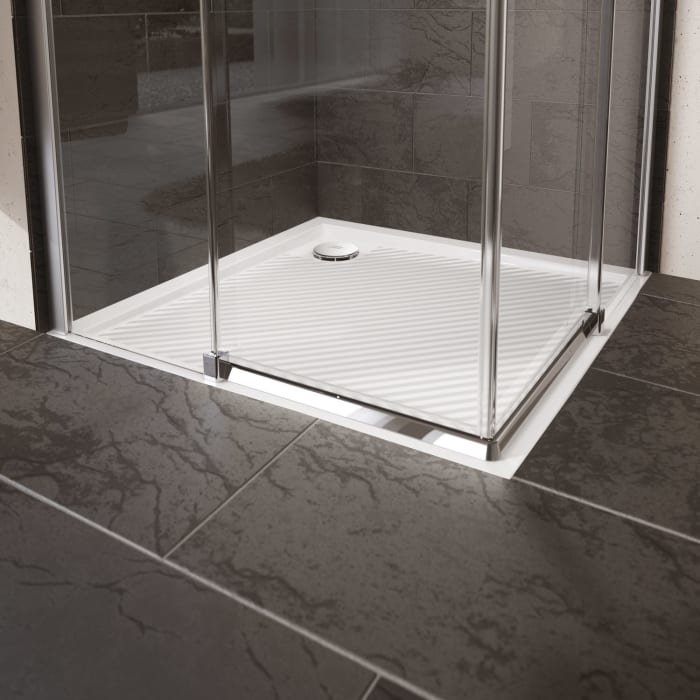 HÜPPE Purano 4-Eck Duschwanne 90 x 90 cm