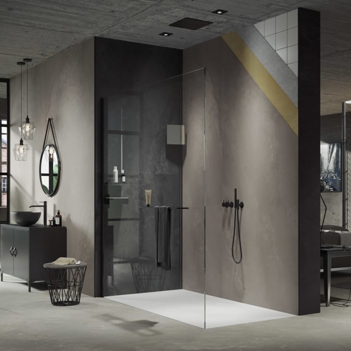 HÜPPE EasyStyle Wandverkleidung 100 x 255 cm, 3 Stück