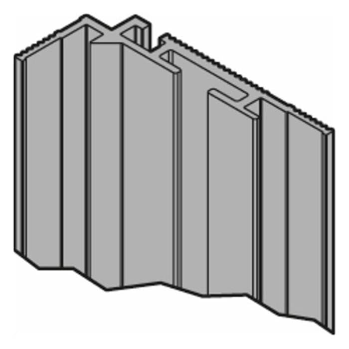 HÜPPE Eckprofil für HÜPPE Select+ Organizer Aufnahme für EasyStyle Wandverkleidung L: 255 cm