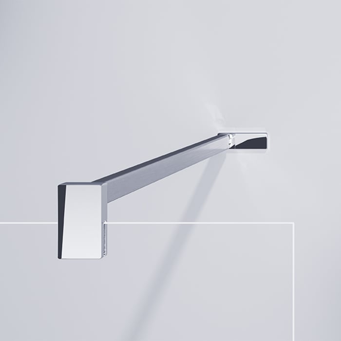 HÜPPE  Pure Universal Querverstrebung für 6-8 mm 120 cm Wand/Glas