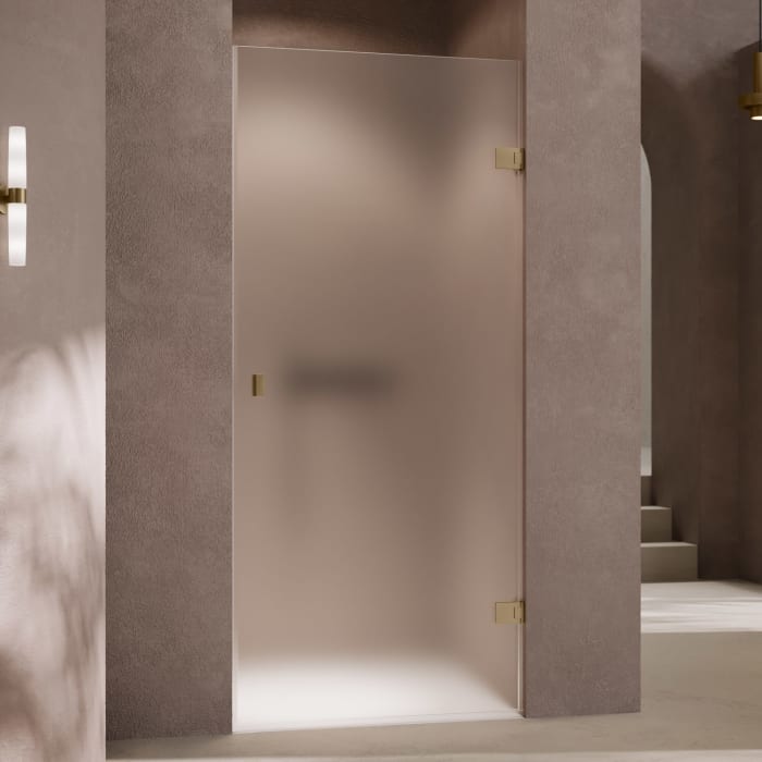 HÜPPE SolvaPro Schwingtür in Nische 50-90 x 200,1-220 cm, ohne Anti-Plaque