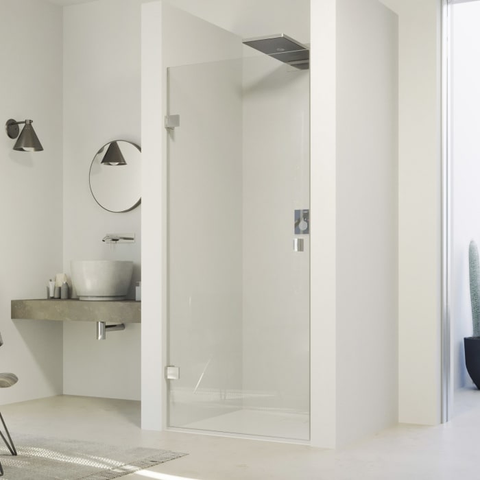 HÜPPE SolvaPro Schwingtür in Nische 50-100 x 120-200 cm, ohne Anti-Plaque