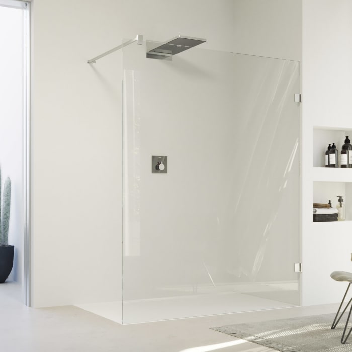 HÜPPE SolvaPro Seitenwand alleinstehend 20-120 x 200,1-240 cm, ohne Anti-Plaque