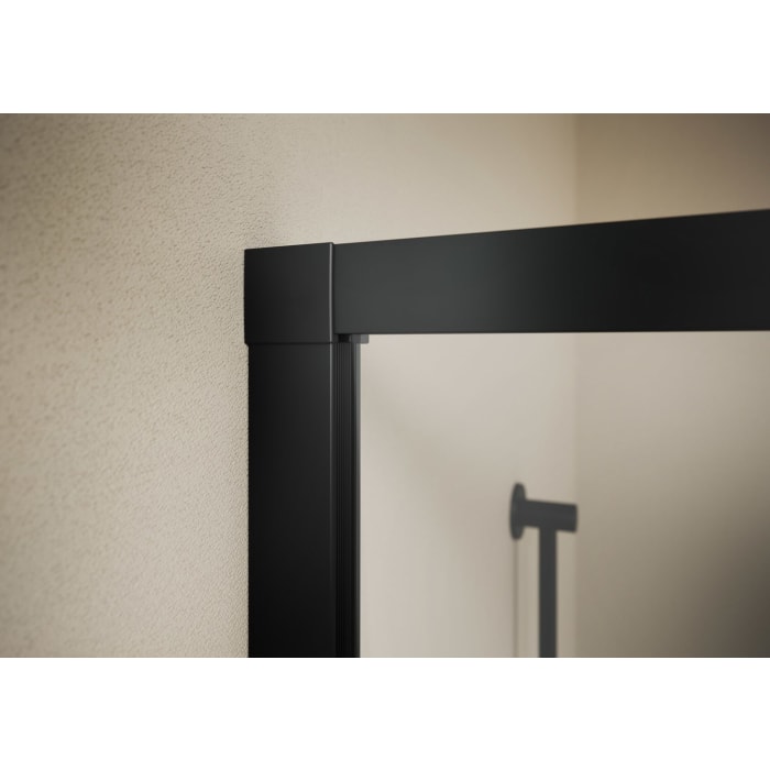 HÜPPE Vita pure Schiebetür 1-teilig mit festem Glaselement B: 118,5 - 122,5 H: 200 cm