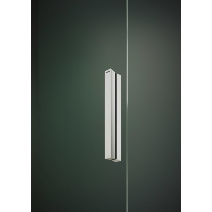 HÜPPE Vita pure Schiebetür 1-teilig mit festem Glaselement B: 88,5 - 92,5 H: 200 cm