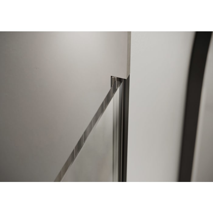 Hüppe Seamlite Walk-In Seitenwand alleinstehend, Maßanfertigung B: bis 110 H: bis 200 cm, mit Anti-Plaque