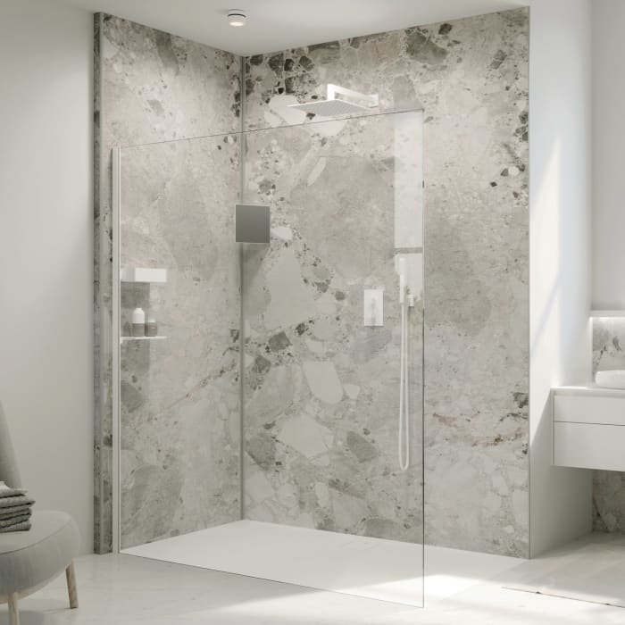 HÜPPE Select+ Walk-In Seitenwand alleinstehend 10 mm, 110 x 200 cm