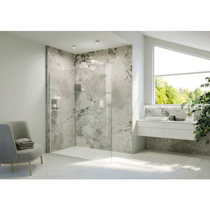 HÜPPE Select+ Walk-In Seitenwand alleinstehend 10 mm, 90 x 200 cm