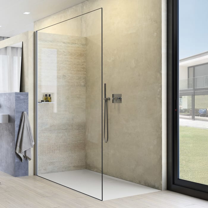 HÜPPE Select+ Walk-In Seitenwand alleinstehend 10 mm, 110 x 200 cm