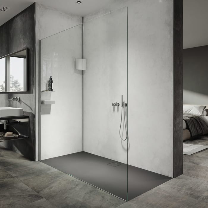 HÜPPE Select+ Walk-In Seitenwand alleinstehend 10 mm, 130 x 200 cm