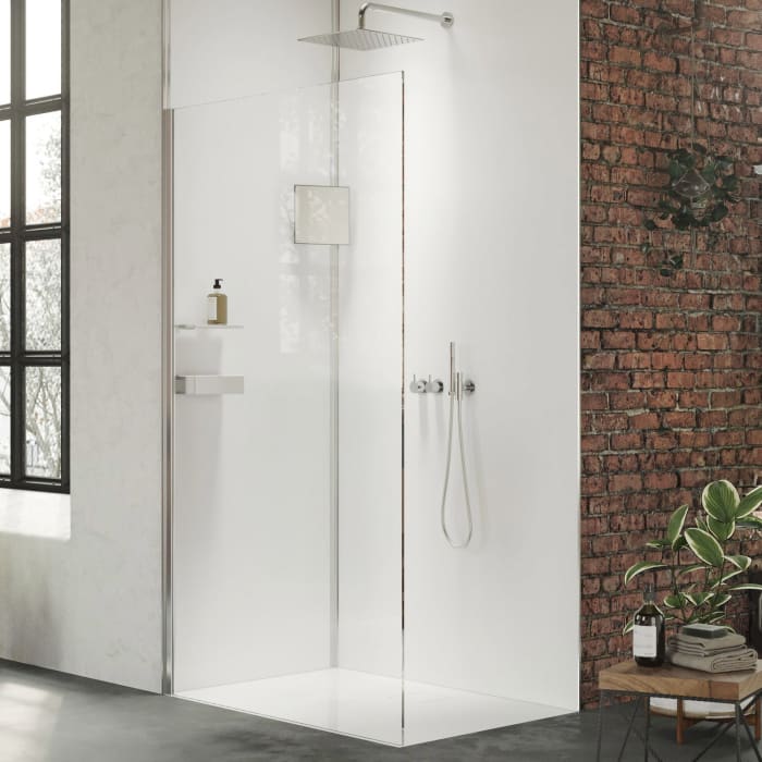 HÜPPE Select+ Walk-In Seitenwand alleinstehend 10 mm, 100 x 200 cm