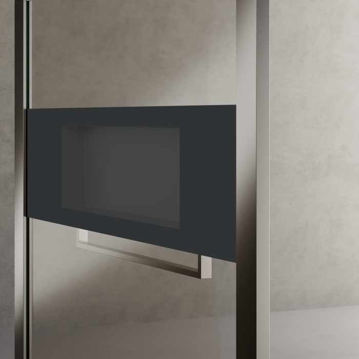 HÜPPE Sphere 4-Eck Walk-In Seitenwand alleinstehend 134 - 142 cm, ohne Licht