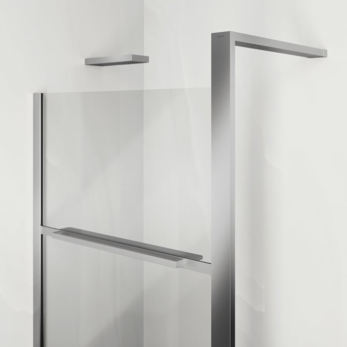 HÜPPE Sphere 4-Eck Walk-In Seitenwand alleinstehend 114 - 122 cm, ohne Licht