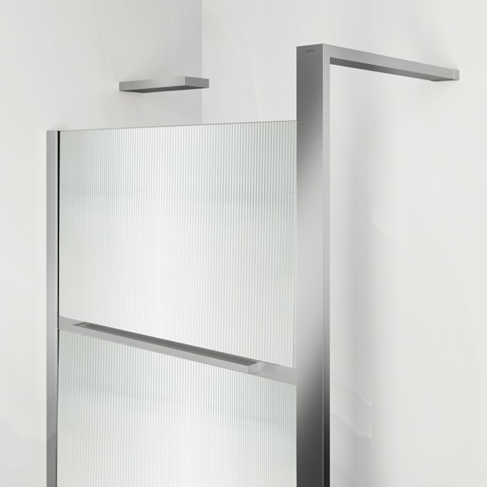 HÜPPE Sphere 4-Eck Walk-In Seitenwand alleinstehend 154 - 162 cm, ohne Licht