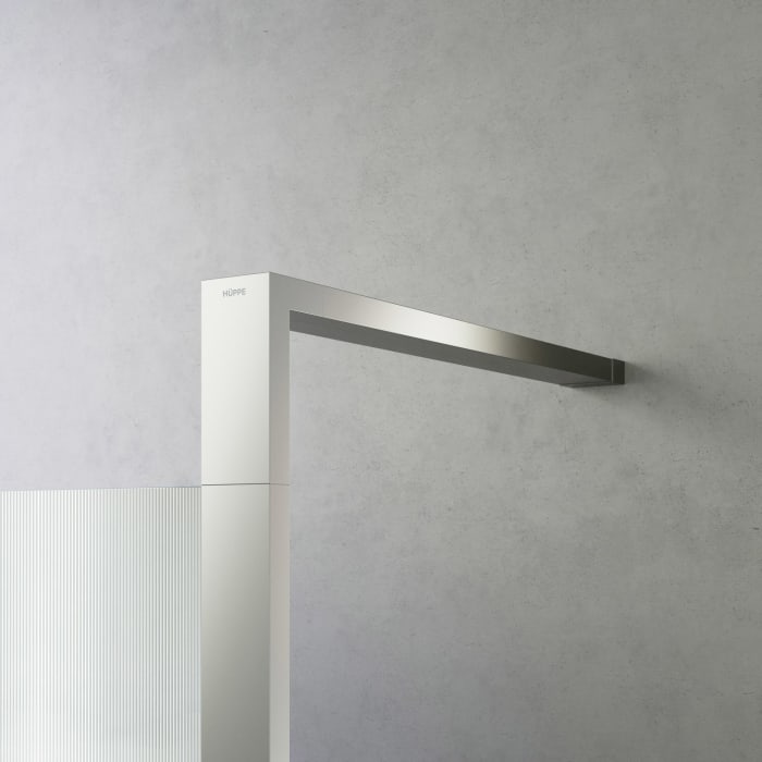 HÜPPE Sphere 4-Eck Walk-In Seitenwand alleinstehend 134 - 142 cm, ohne Licht