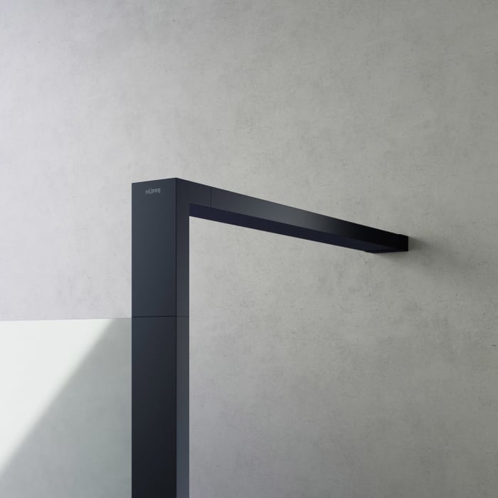 HÜPPE Sphere 4-Eck Walk-In Seitenwand alleinstehend 154 - 162 cm, ohne Licht