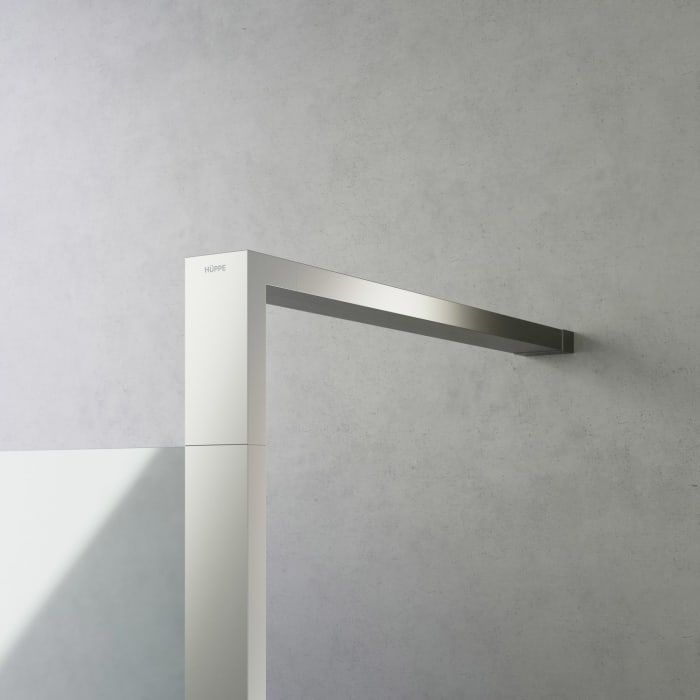 HÜPPE Sphere 4-Eck Walk-In Seitenwand alleinstehend 114 - 122 cm, ohne Licht