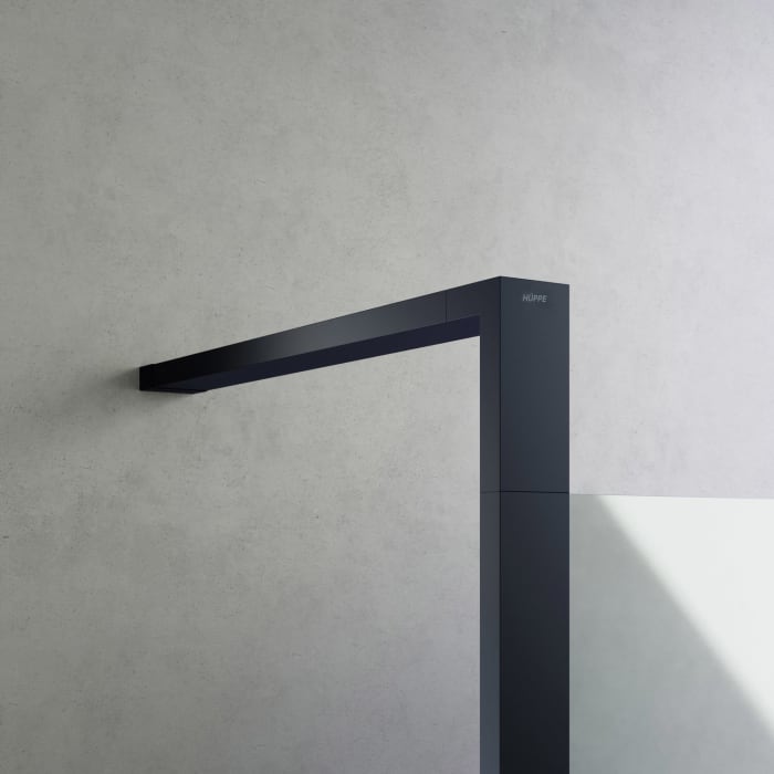 HÜPPE Sphere 4-Eck Walk-In Seitenwand alleinstehend 134 - 142 cm, ohne Licht