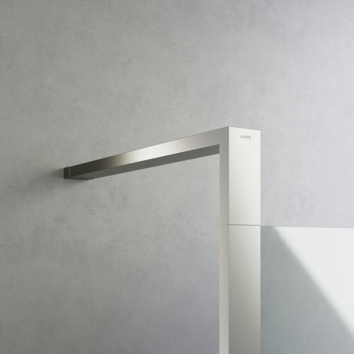 HÜPPE Sphere 4-Eck Walk-In Seitenwand alleinstehend 134 - 142 cm, ohne Licht