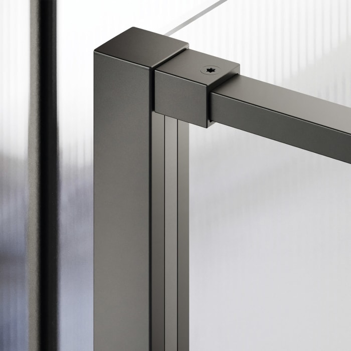 HÜPPE Select+ Frame Walk-In Seitenwand alleinstehend gerahmt 6 mm, 120 x 200 cm