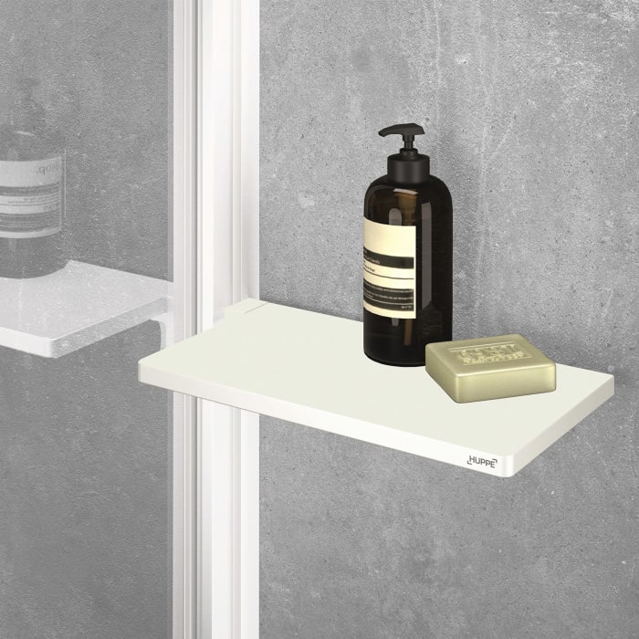 HÜPPE Select+ Walk-In Seitenwand alleinstehend 8 mm, Sondermaß bis 140 cm Breite, mit Querbügel