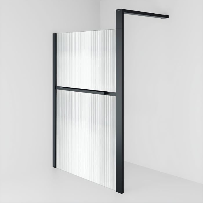 HÜPPE Sphere 4-Eck Walk-In Seitenwand alleinstehend 114 - 122 cm, ohne Licht