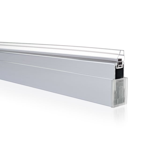 HÜPPE Design pure Ergänzungsset Nische, Länge 150-200 cm, Maßanfertigung