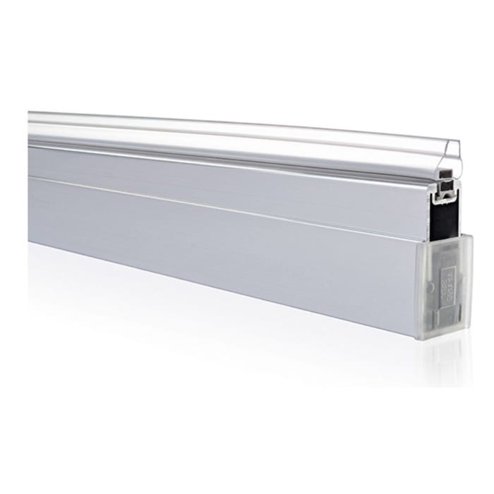 Hüppe SolvaPro Nischenleistenset mit Magnetdichtung