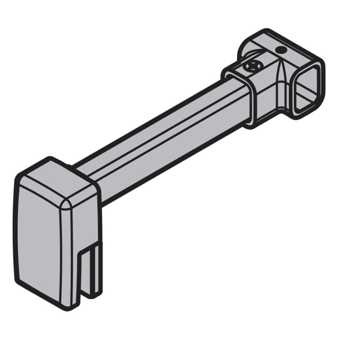 HÜPPE T-Lösung-Bügel mit Querverstrebung