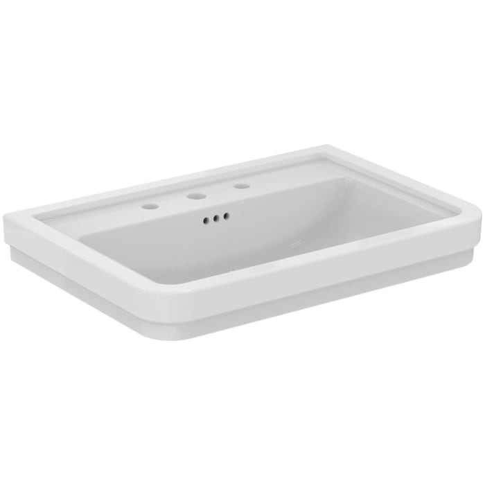 Ideal Standard Calla Waschtisch 71,5 cm, 3 Hahnlöcher, mit Überlauf