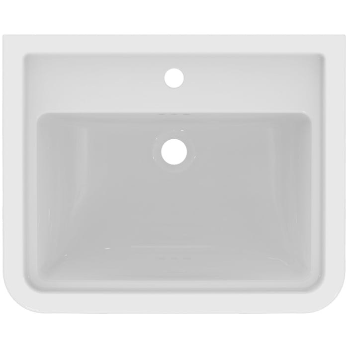 Ideal Standard Calla Waschtisch 61,5 cm, 1 Hahnloch, mit Überlauf