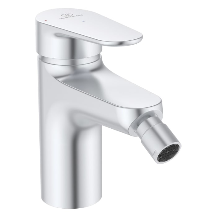 Ideal Standard Alu+ Einhebel-Bidetarmatur mit Push-Open Ventil