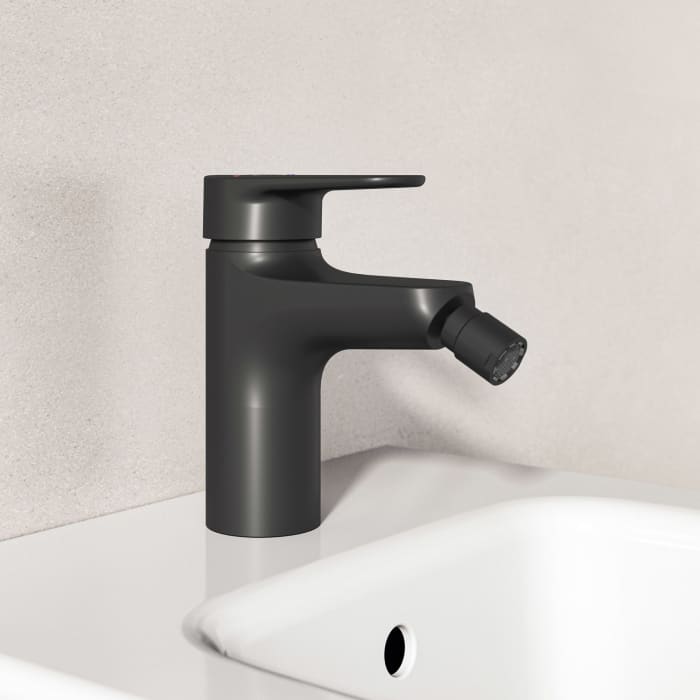 Ideal Standard Alu+ Einhebel-Bidetarmatur mit Push-Open Ventil