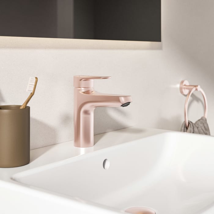 Ideal Standard Alu+ Einhebel-Waschtischarmatur mit Push-Open Ventil