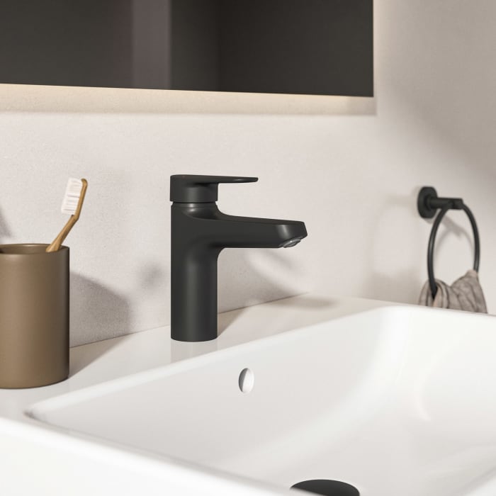 Ideal Standard Alu+ Einhebel-Waschtischarmatur mit Push-Open Ventil