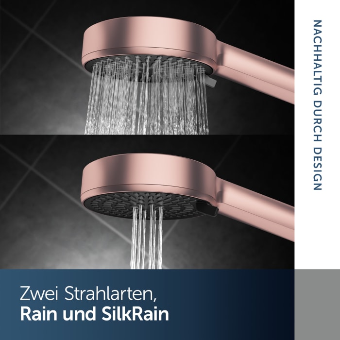 Ideal Standard Alu+ Handbrause mit 2 Funktionen Ø 10 cm