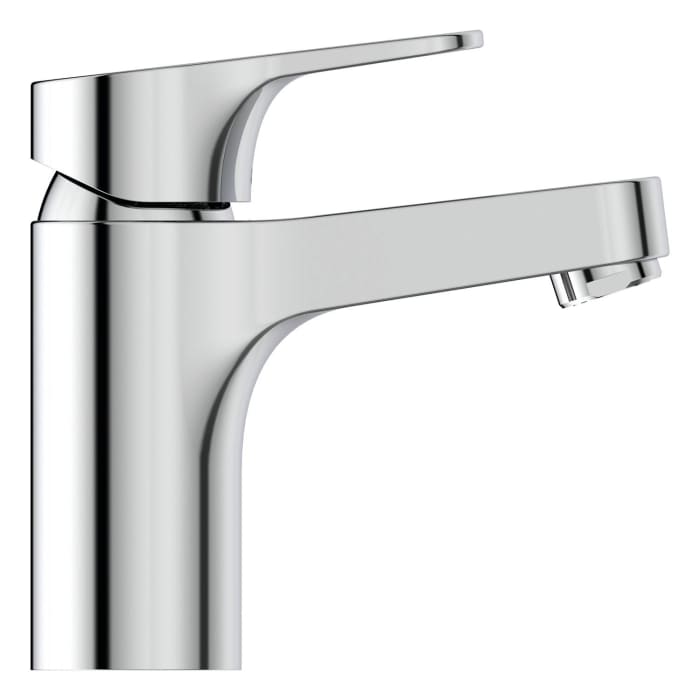 Ideal Standard Cerabase Waschtischarmatur H80 mit Push-Open-Ventil Ausladung 10,6 cm