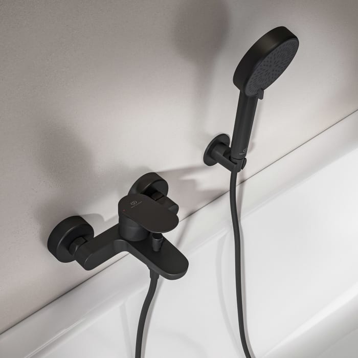 Ideal Standard Ceralife O  Bade- Brausearmatur Set AP mit Handbrause