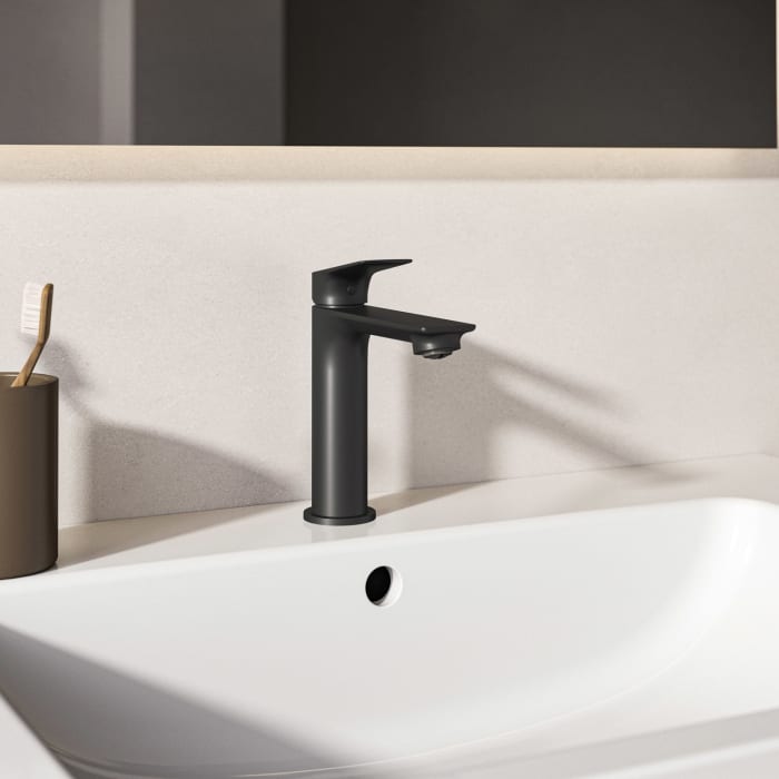 Ideal Standard Ceralife O  Waschtischarmatur H120 BlueStart Push-Open Ventil