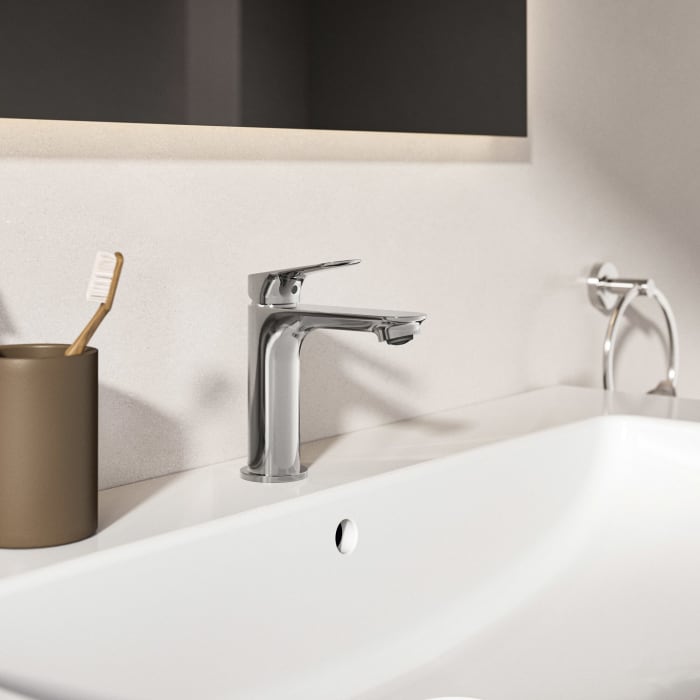 Ideal Standard Ceralife O  Waschtischarmatur H100 BlueStart ohne Ablaufgarnitur