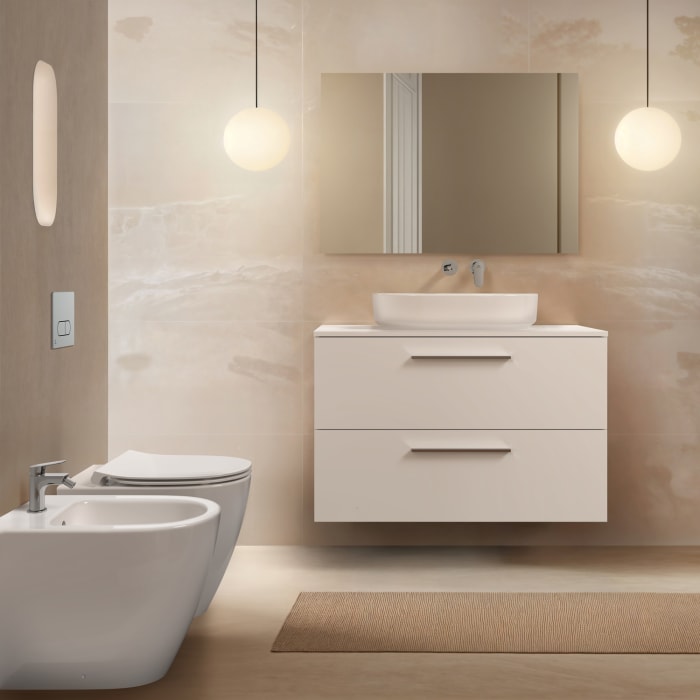 Ideal Standard Ceralife O  Wand-Waschtischarmatur Ausladung 18 cm