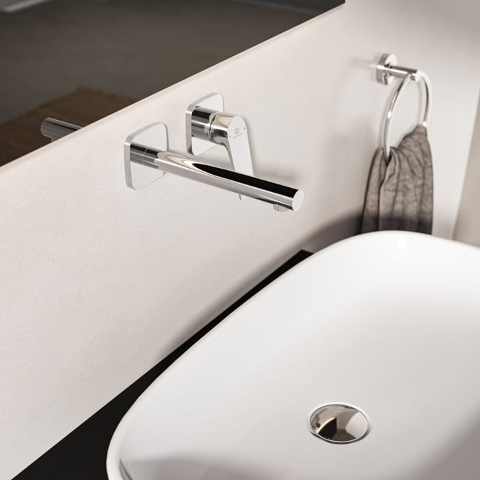 Ideal Standard Ceralife C  Wand-Waschtischarmatur Ausladung 18 cm