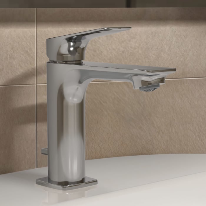 Ideal Standard Ceralife C  Waschtischarmatur H100 BlueStart Zugstangen-Ablaufgarnitur