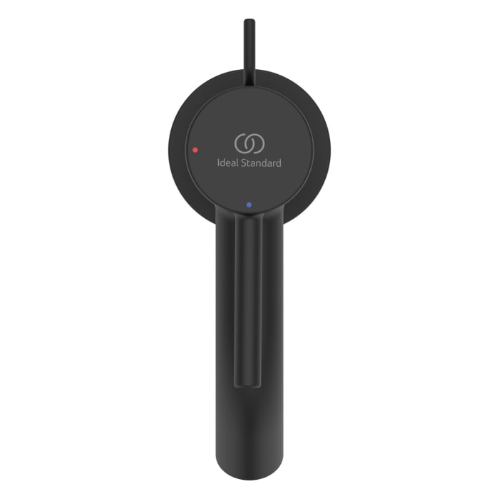 Ideal Standard Ceraline Nuovo Waschtischarmatur BlueStart Ausladung 9 cm mit Zugstangen-Ablaufgarnitur