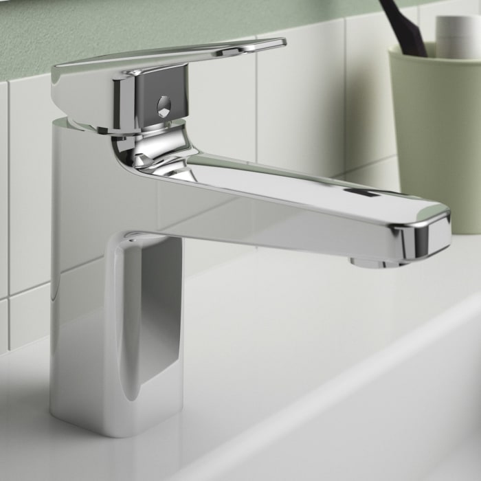 Ideal Standard Ceraplan Waschtischarmatur Grande H90 mit Push-Open Ventil