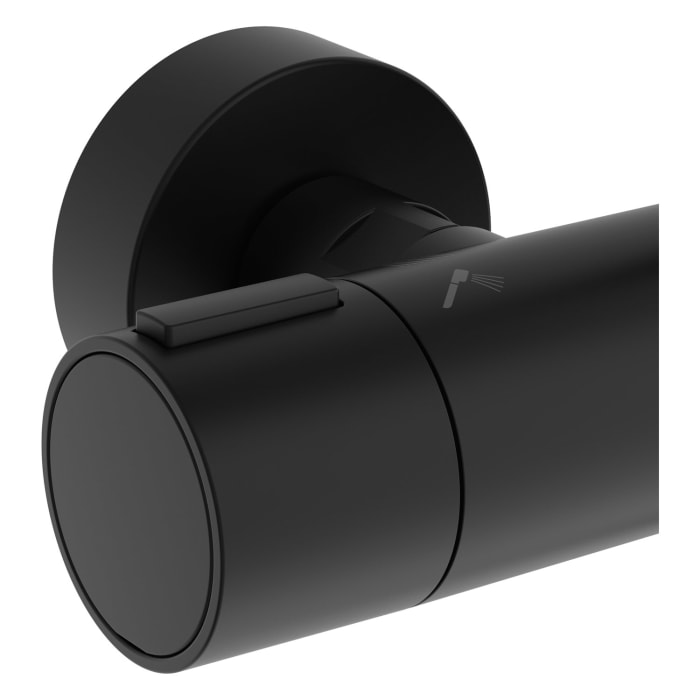 Ideal Standard Ceratherm ALU+ Duschsystem Aufputz, mit Thermostat 34,5 x 50,1 x 111,3 cm