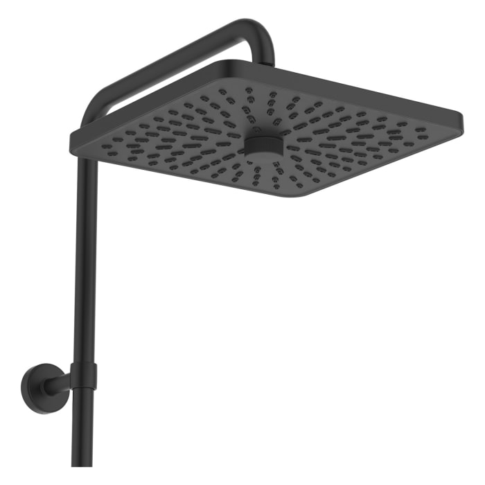 Ideal Standard Ceratherm T25+ Duschsystem, Kopfbrause eckig