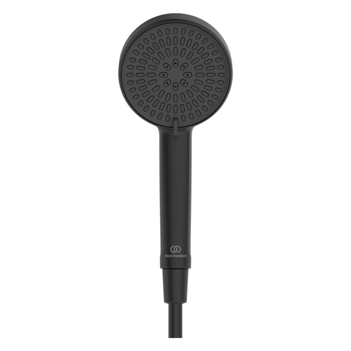 Ideal Standard Ceratherm T25+ Duschsystem, Kopfbrause eckig, wassersparend